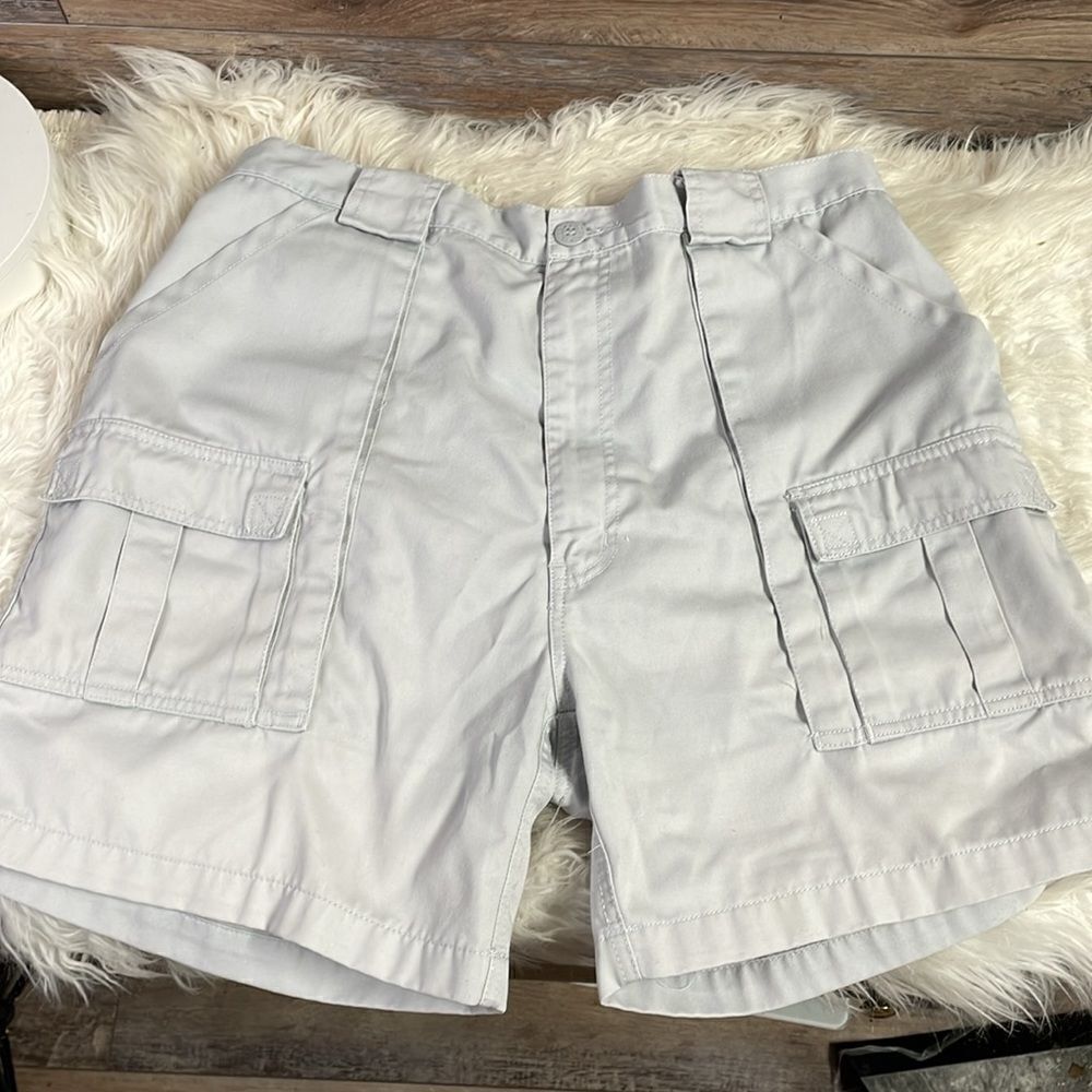Weekender Brand Sportswear Men’s Cargo Shorts, Size 36, Light Gray